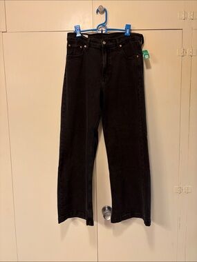 NWT Gap Black Straight-Leg Jeans